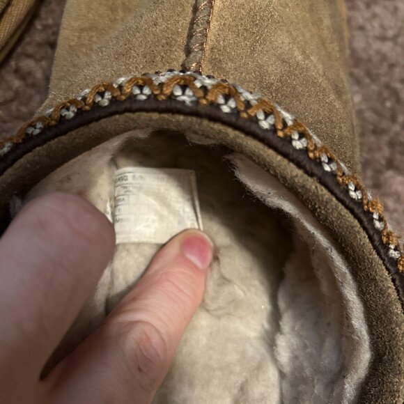 Ugg Tasman Slippers Slip On Shoes Women’s Size 6 Chestnut Brown - Picture 4 of 4
